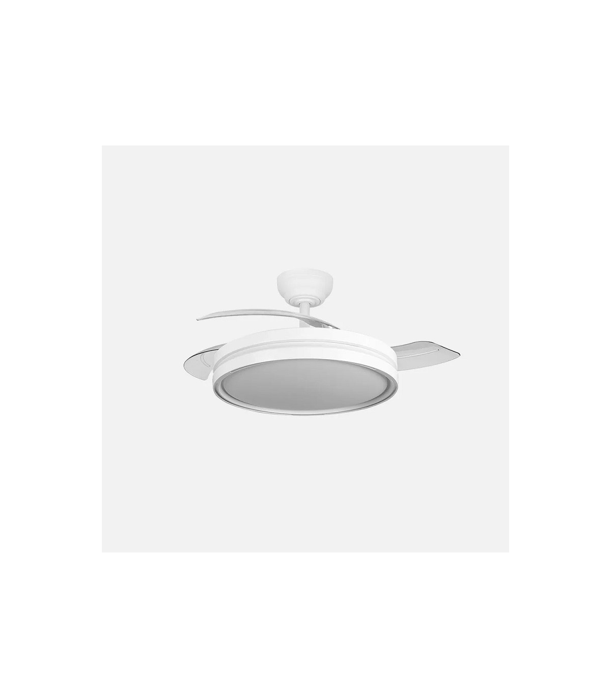 Ventilador CAPITAN DC 60W 6980Lm 3 Aspas Blanco CCT