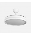 Ventilador CAPITAN DC 60W 6980Lm 3 Aspas Blanco CCT