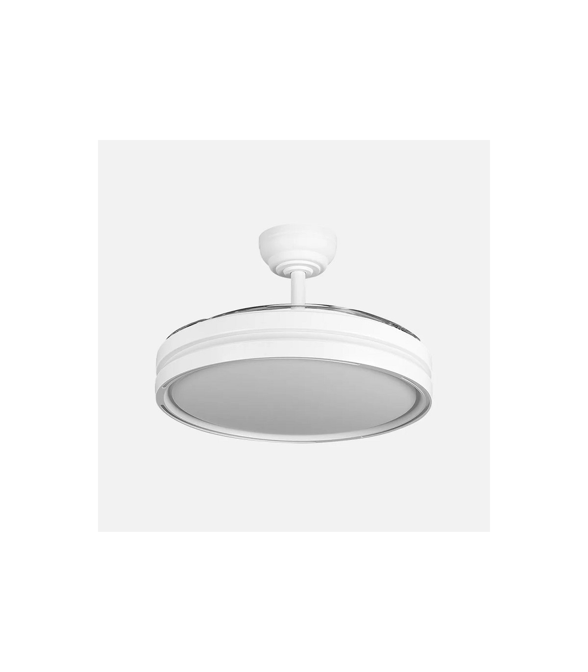 Ventilador CAPITAN DC 60W 6980Lm 3 Aspas Blanco CCT