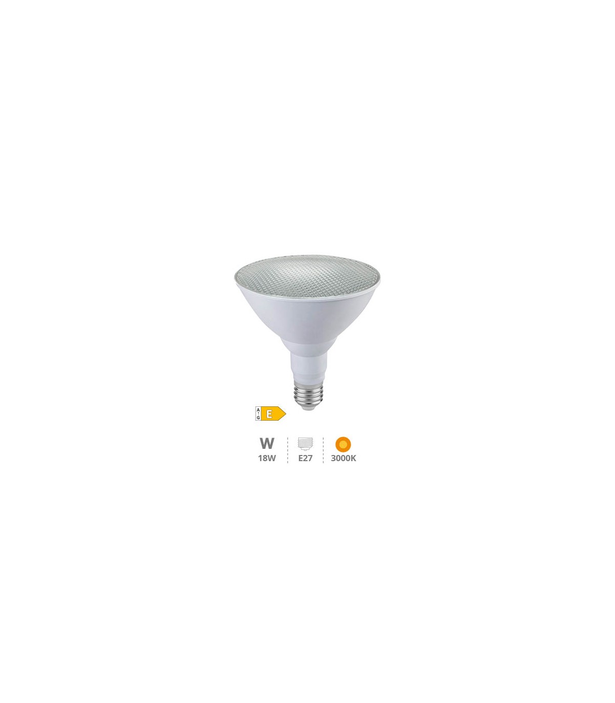 Bombilla Led PAR38 E27 18W 1800Lm IP65