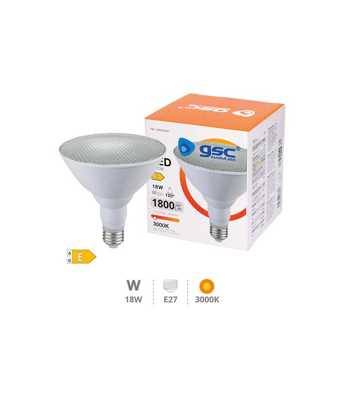 Bombilla Led PAR38 E27 18W 1800Lm IP65