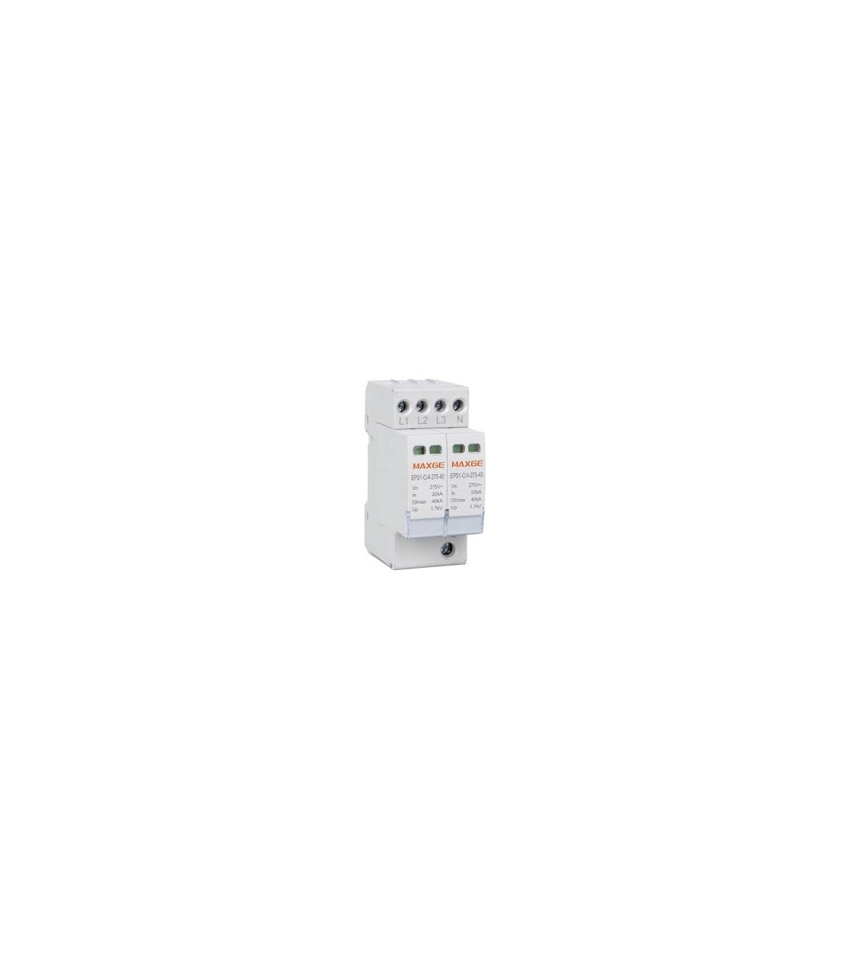Protector Sobretensiones Transitorias 4P Tipo 2 40kA 275VAC/385V