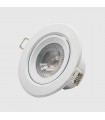 Downlight Led LUXTAR 7W 500Lm IP20 Blanco