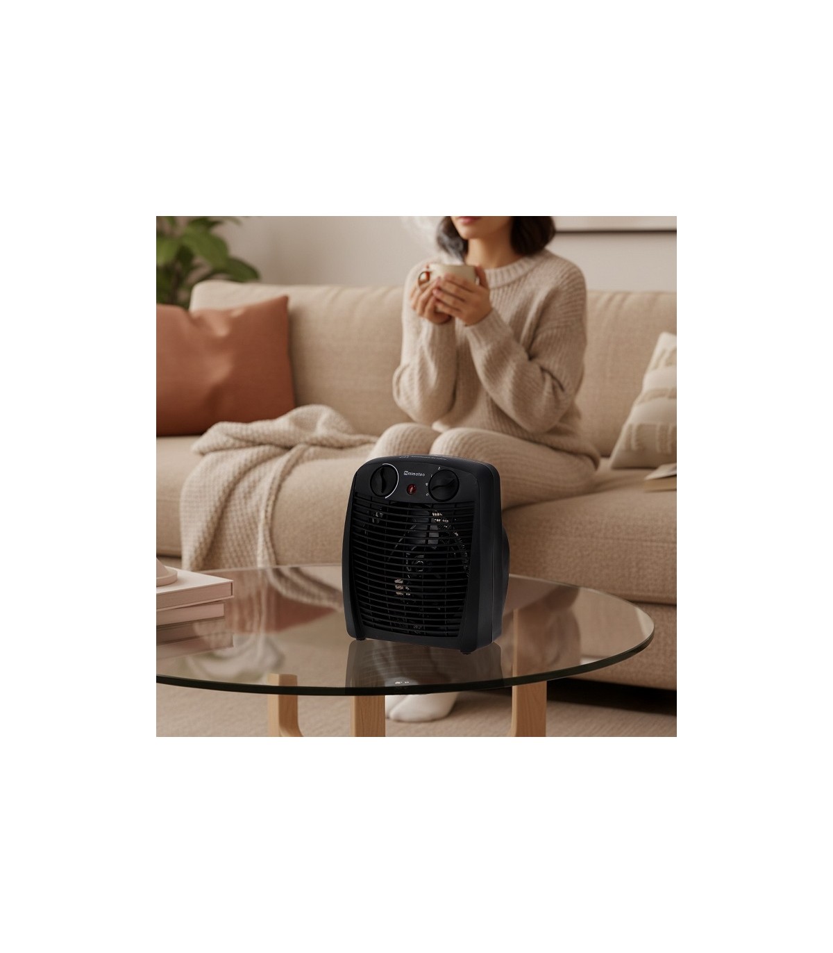 Calefactor Eléctrico BLACK COMFORT 2000W