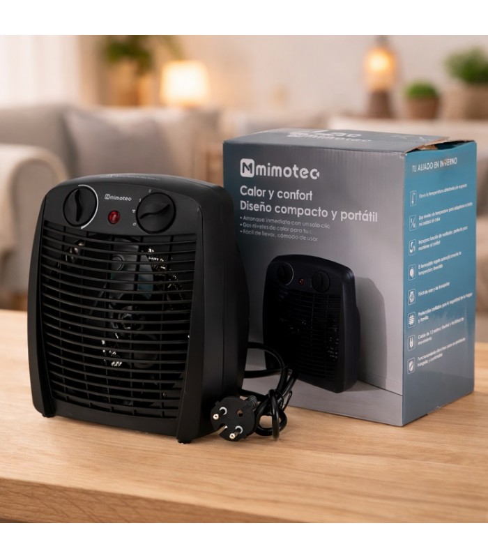 Calefactor Eléctrico BLACK COMFORT 2000W