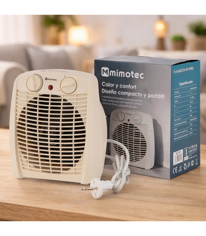 Calefactor Eléctrico WHITE BROKEN COMFORT 2000W