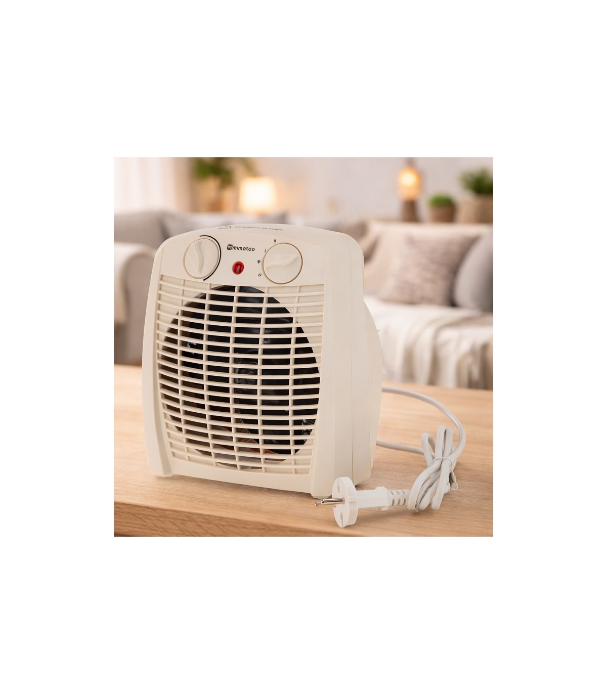 Calefactor Eléctrico WHITE BROKEN COMFORT 2000W