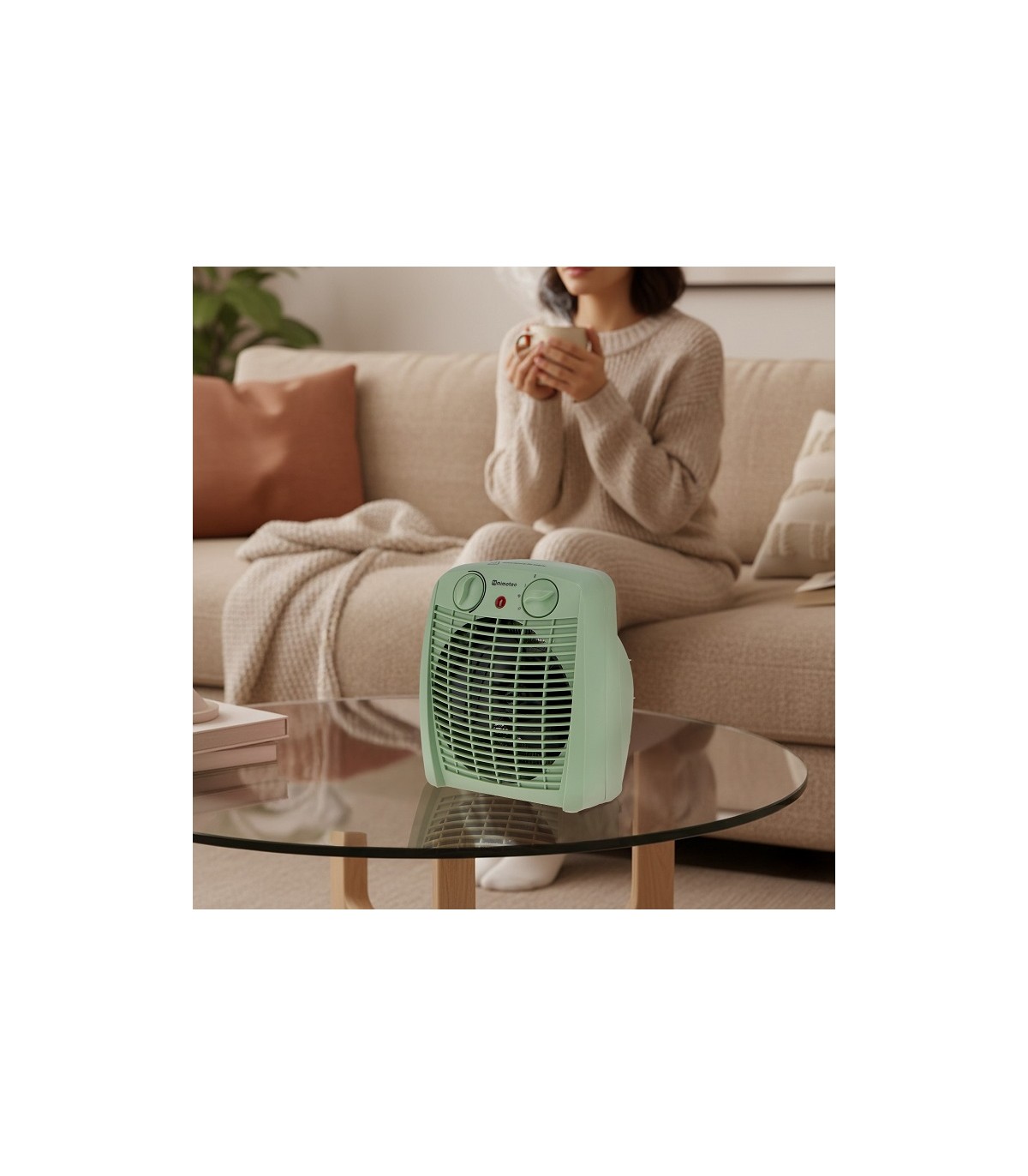 Calefactor Eléctrico GREEN BROKEN COMFORT 2000W