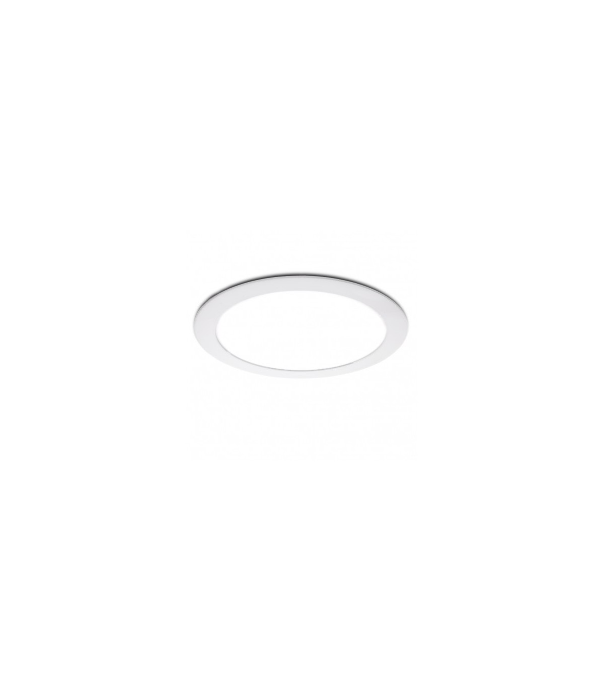 Downlight LED 240mm 20W 1.600Lm 120° IP40 Redondo Blanco