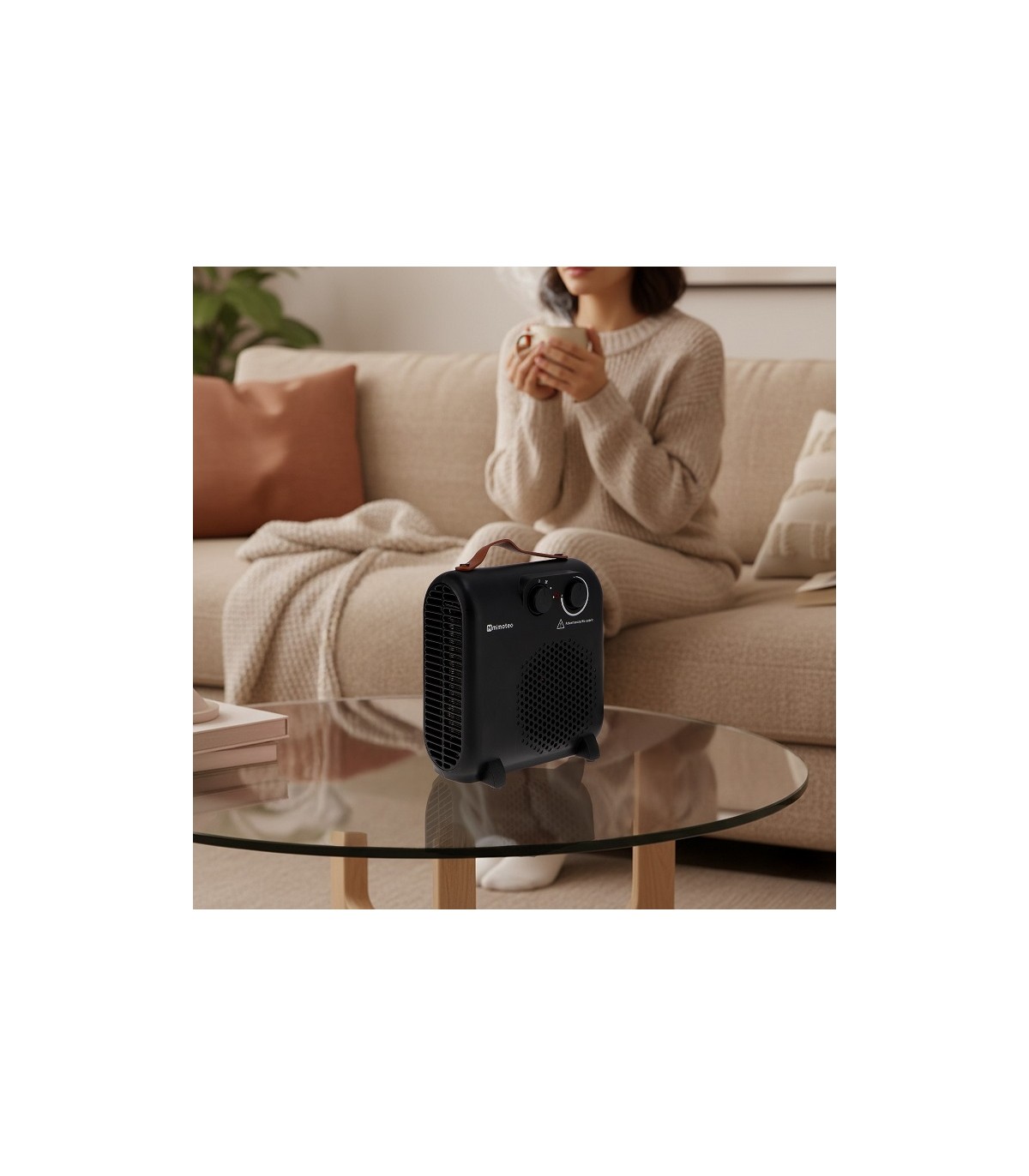 Calefactor Eléctrico BLACK COMPACT  2000W