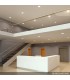 Downlight LED 240mm 20W 1.600Lm 120° IP40 Redondo Blanco