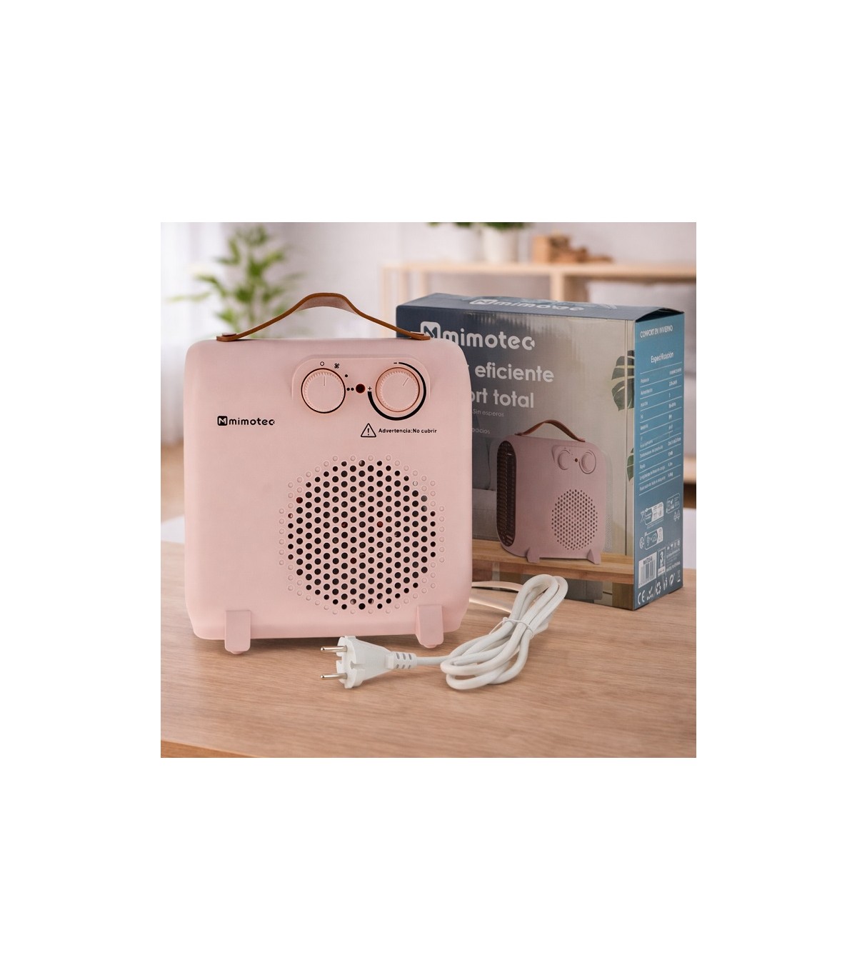 Calefactor Eléctrico PINK COMPACT  2000W