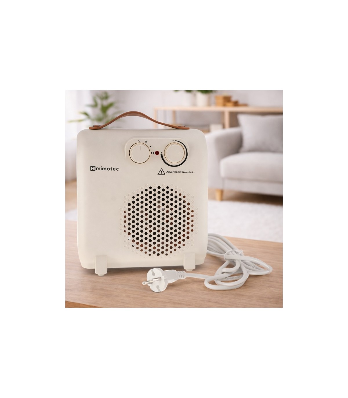 Calefactor Eléctrico WHITE BROKEN COMPACT  2000W