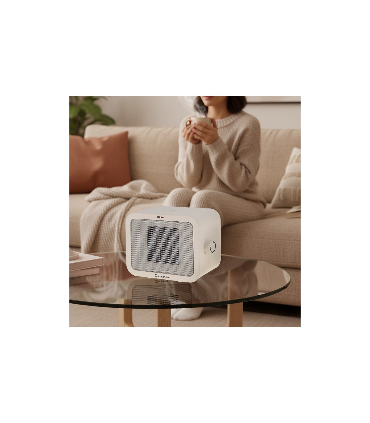 Calefactor Cerámico WHITE BROKEN SCATOLA 1500W