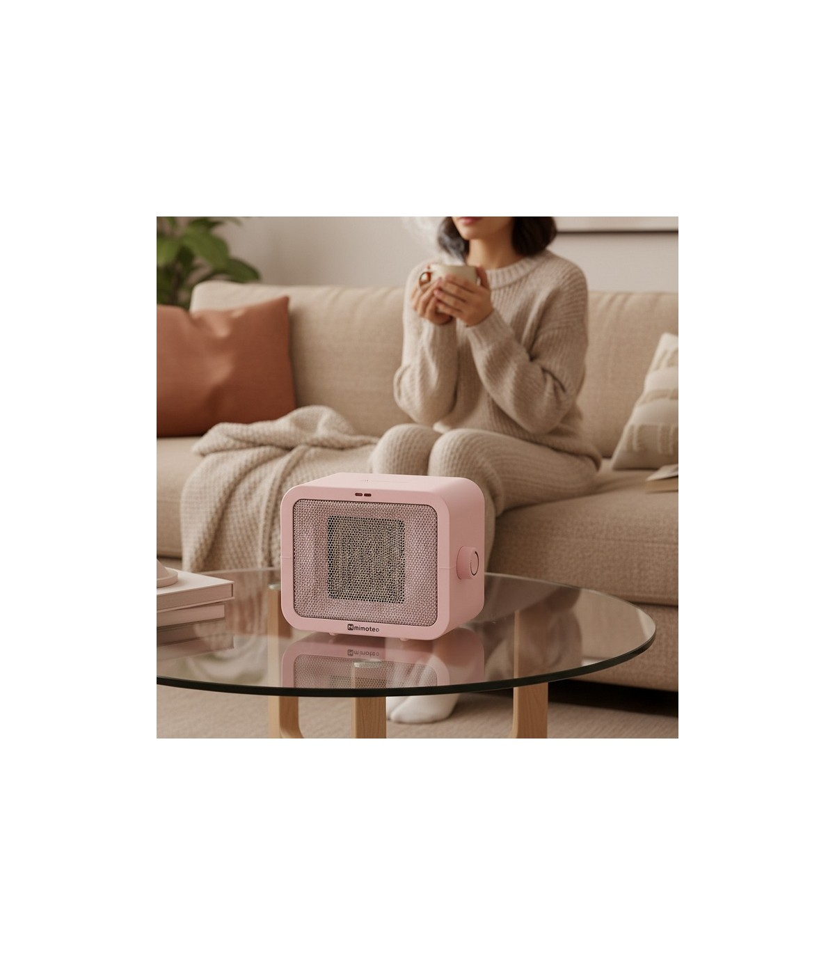 Calefactor Cerámico PINK SCATOLA 1500W