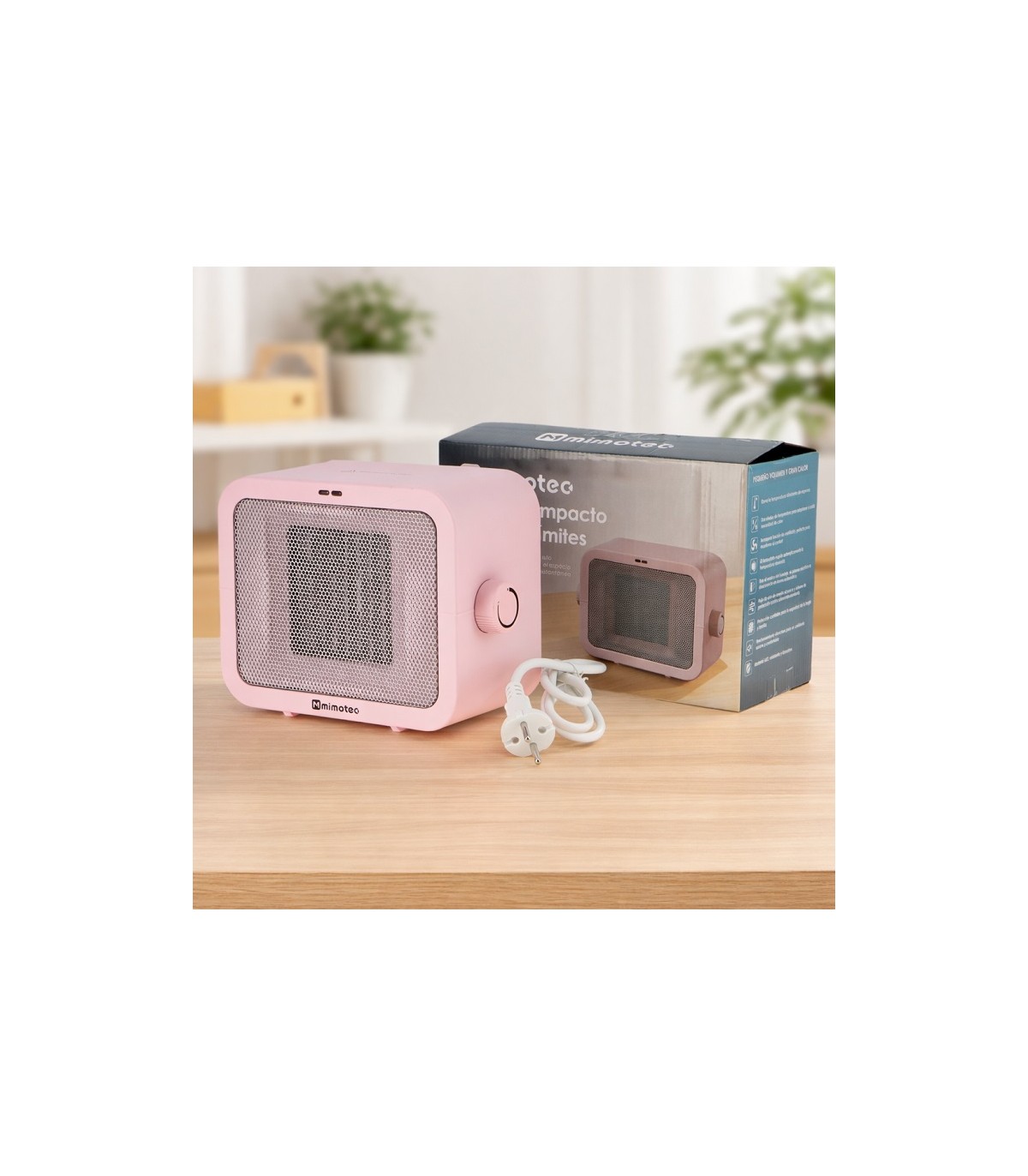 Calefactor Cerámico PINK SCATOLA 1500W