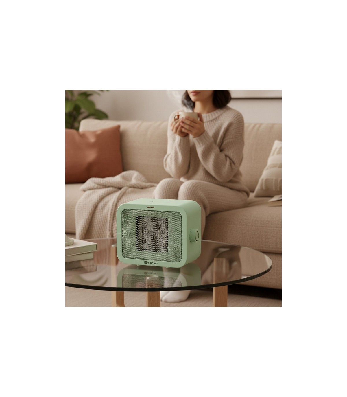 Calefactor Cerámico GREEN SCATOLA 1500W
