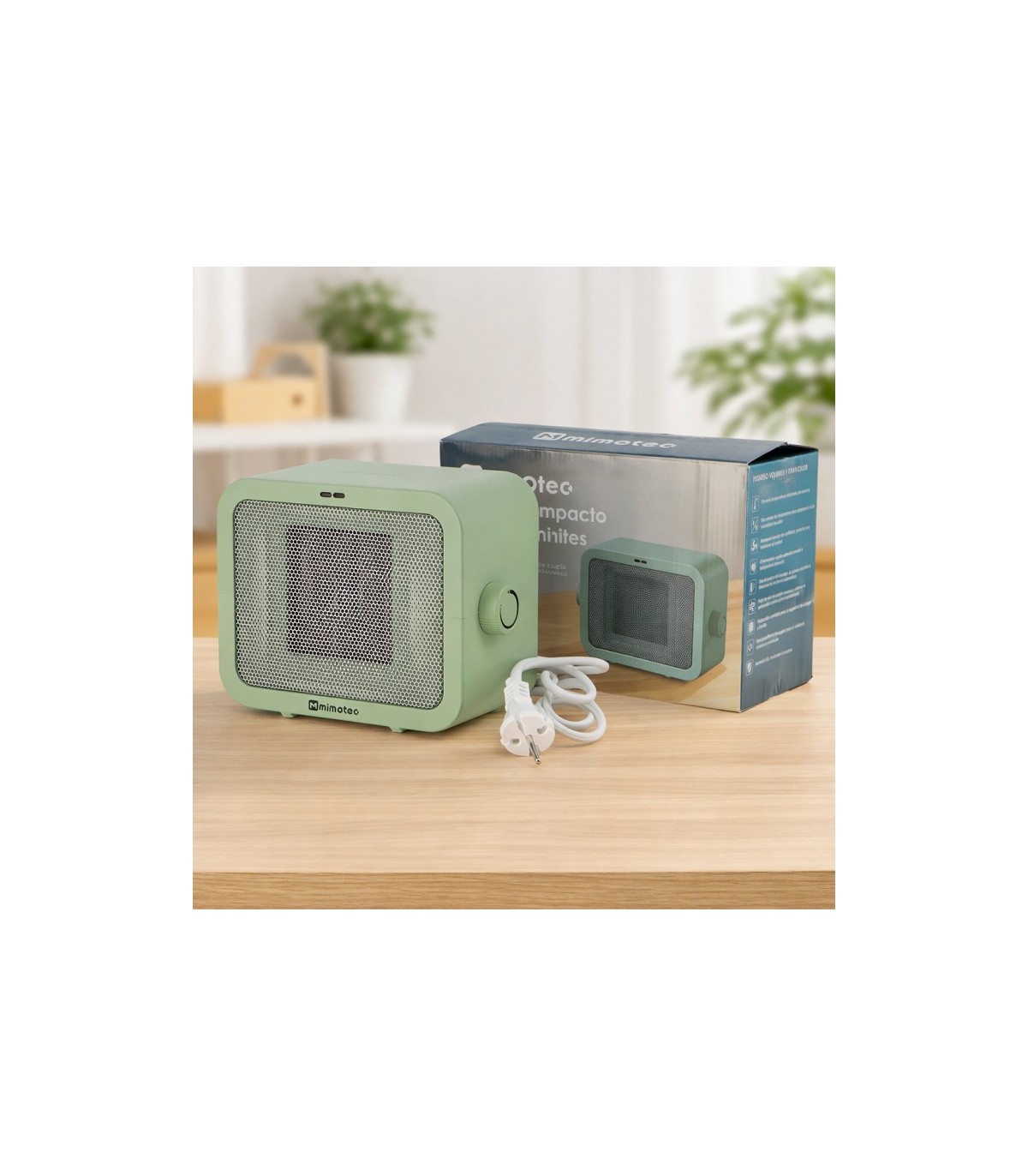 Calefactor Cerámico GREEN SCATOLA 1500W