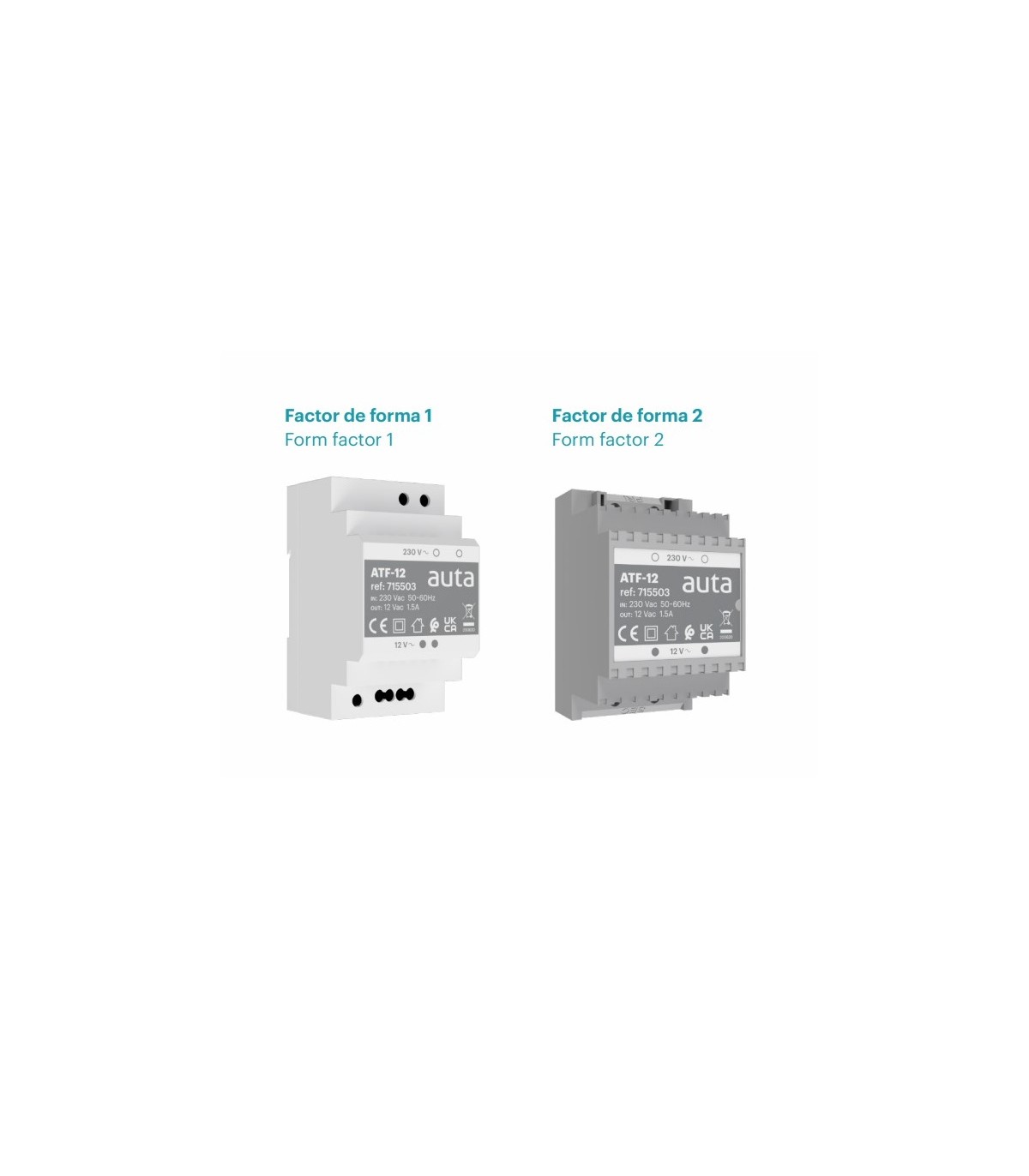 Alimentador 12V ATF-12 12VCA AUTA