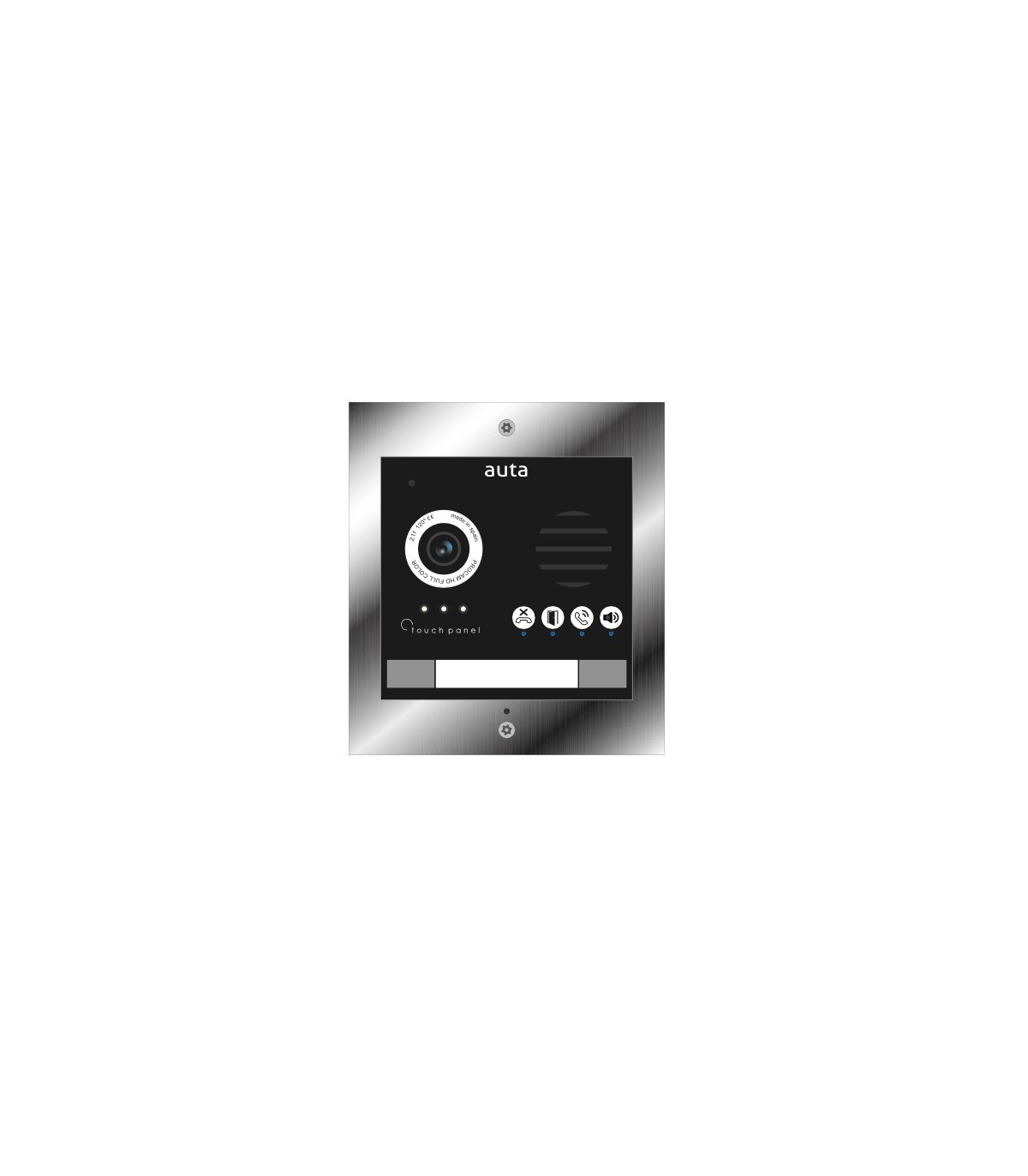 Placa Inox XENIA 2 Hilos FV S1 201 Auta
