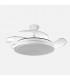 Ventilador Escorpión DC 59W 6980Lm 4 Aspas Blanco CCT
