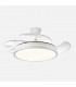 Ventilador Escorpión DC 59W 6980Lm 4 Aspas Blanco CCT
