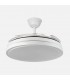 Ventilador Escorpión DC 59W 6980Lm 4 Aspas Blanco CCT