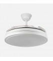 Ventilador Escorpión DC 59W 6980Lm 4 Aspas Blanco CCT