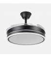 Ventilador BAYOMO-XS DC 59W 6980Lm 4 Aspas Negro CCT
