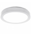 Plafón LED superficie 36W 3.373Lm 180º 400mm IP32 Redondo Blanco