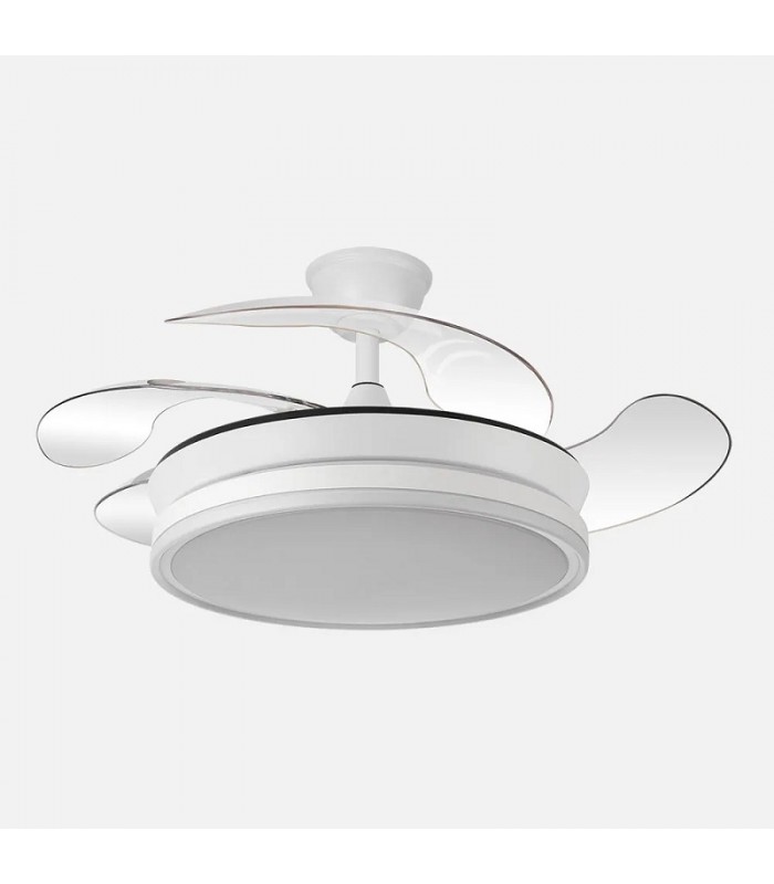 Ventilador de Techo BAYOMO-XS DC 59W 6980Lm 4 Aspas Blanco CCT