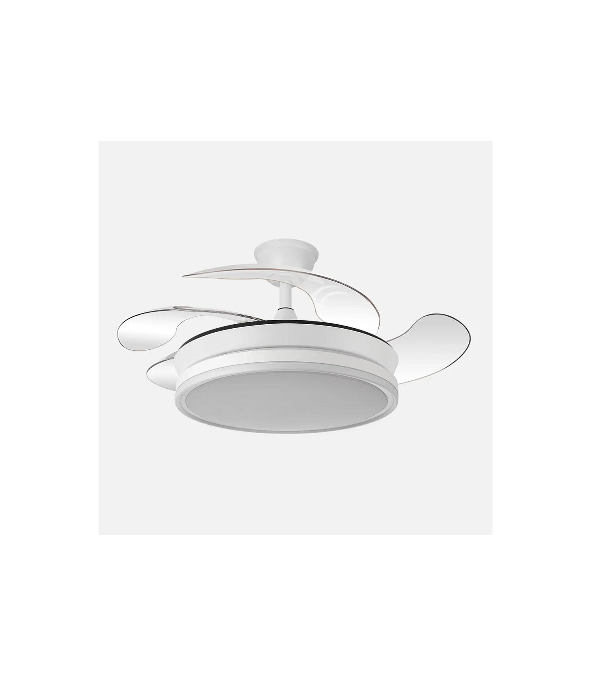 Ventilador de Techo BAYOMO-XS DC 59W 6980Lm 4 Aspas Blanco CCT