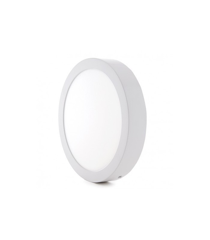 Plafón LED superficie 48W 3.960Lm 180º 500mm IP32 Redondo Blanco