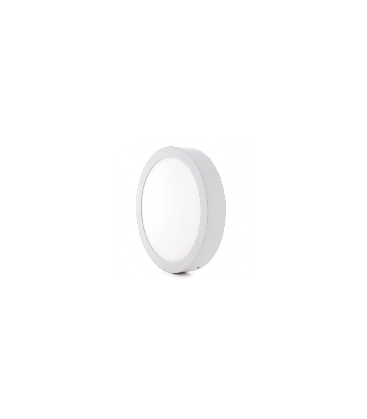 Plafón LED superficie 48W 3.960Lm 180º 500mm IP32 Redondo Blanco