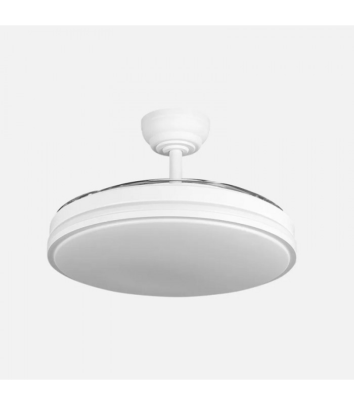Ventilador de Techo PARLATORE Blanco DC 60W 6980Lm 3 Aspas CCT Control por Voz