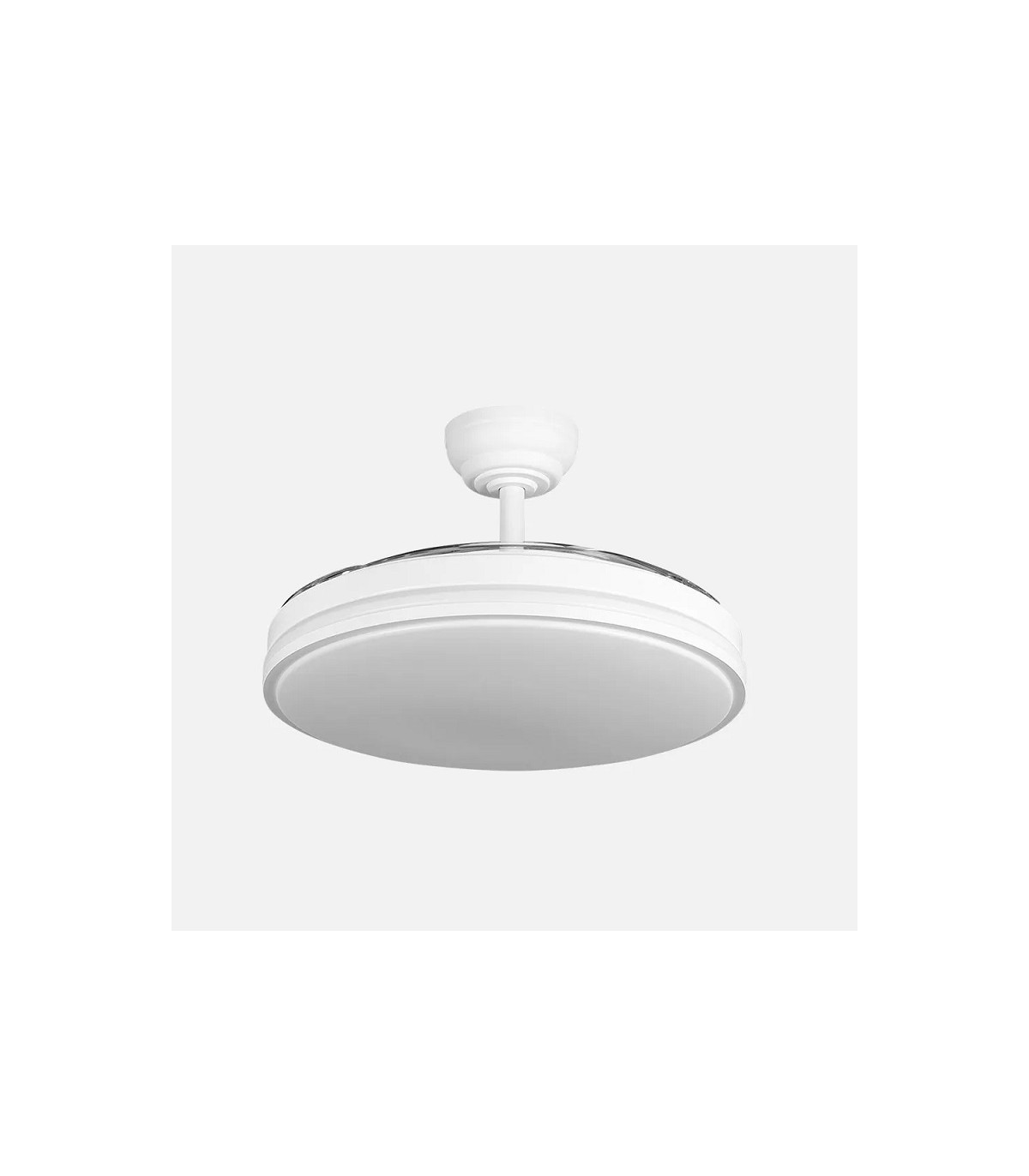 Ventilador de Techo PARLATORE Blanco DC 60W 6980Lm 3 Aspas CCT Control por Voz