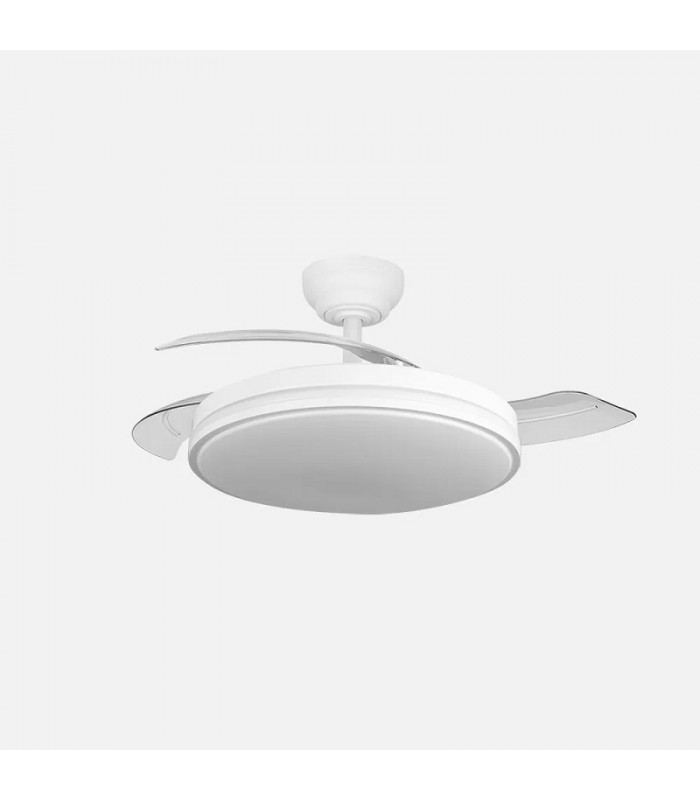 Ventilador de Techo PARLATORE Blanco DC 60W 6980Lm 3 Aspas CCT Control por Voz