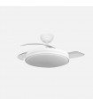 Ventilador de Techo PARLATORE Blanco DC 60W 6980Lm 3 Aspas CCT Control por Voz