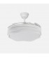 Ventilador de Techo NASIM Blanco DC 59W 6980Lm 4 Aspas CCT