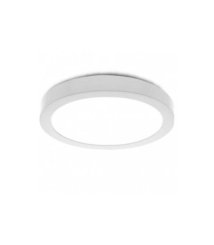 Plafón LED superficie 48W 3.960Lm 180º 500mm IP32 Redondo Blanco