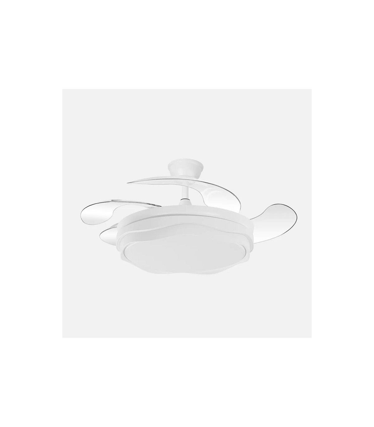 Ventilador de Techo NASIM Blanco DC 59W 6980Lm 4 Aspas CCT