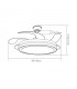 Ventilador Esparta-XL DC 80W 10255Lm 5 Aspas Blanco CCT