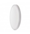 Plafón Led Superficie 56W 4.644LM 180º 600mm IP32 Redondo Blanco