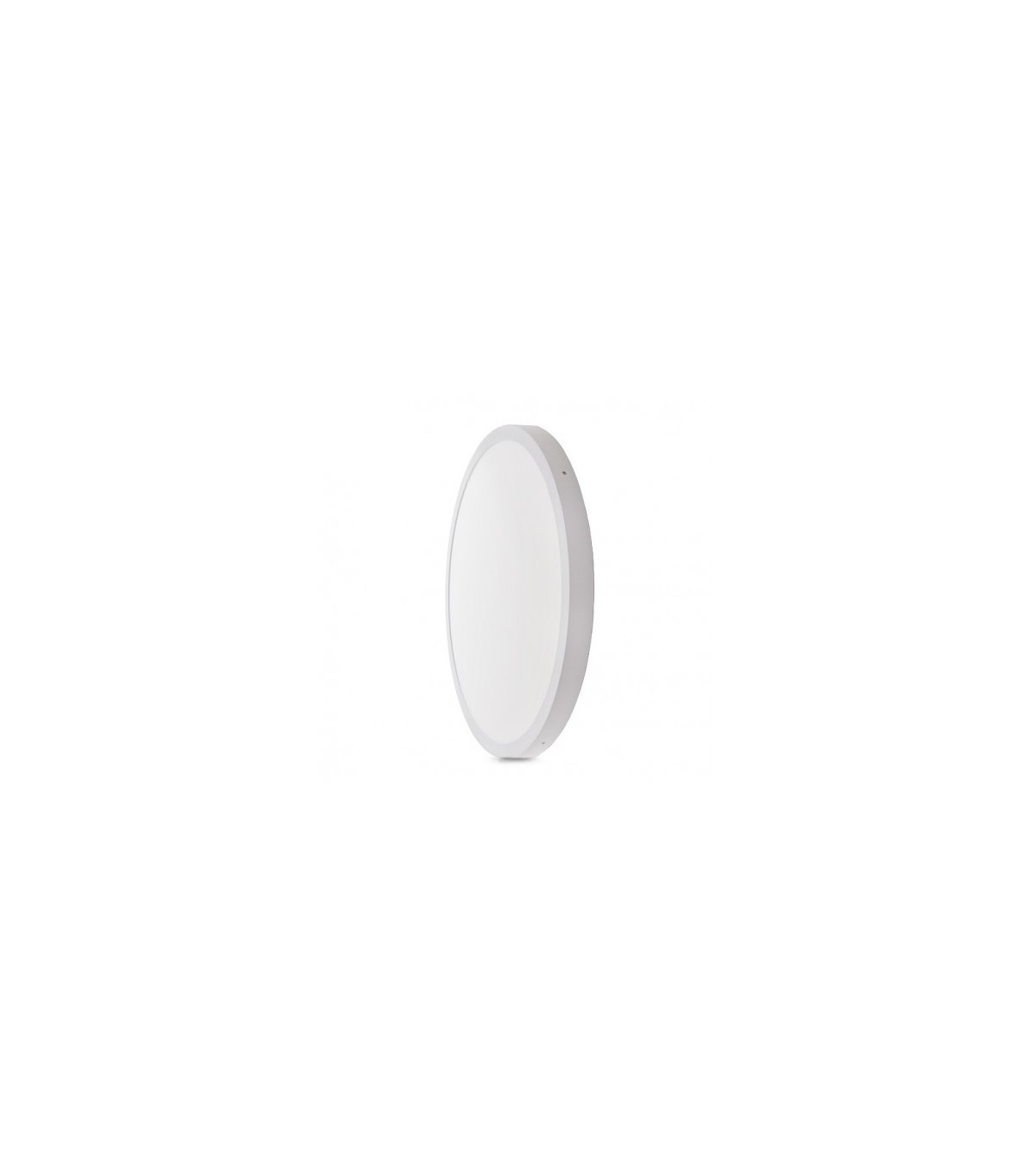 Plafón LED superficie 56W 4.644Lm 180º 600mm IP32 Redondo Blanco