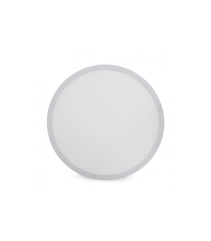Plafón LED superficie 56W 4.644Lm 180º 600mm IP32 Redondo Blanco