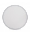 Plafón LED superficie 56W 4.644Lm 180º 600mm IP32 Redondo Blanco