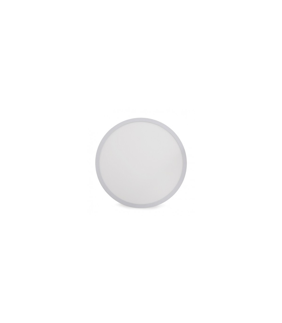 Plafón LED superficie 56W 4.644Lm 180º 600mm IP32 Redondo Blanco