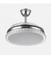 Ventilador BILIKU 59W 6980Lm 3 Aspas Níquel CCT