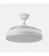 Ventilador de Techo CACIQUE Blanco DC 59+7W 6980Lm 3 Aspas CCT+RGB