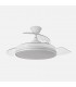 Ventilador de Techo CACIQUE Blanco DC 59+7W 6980Lm 3 Aspas CCT+RGB